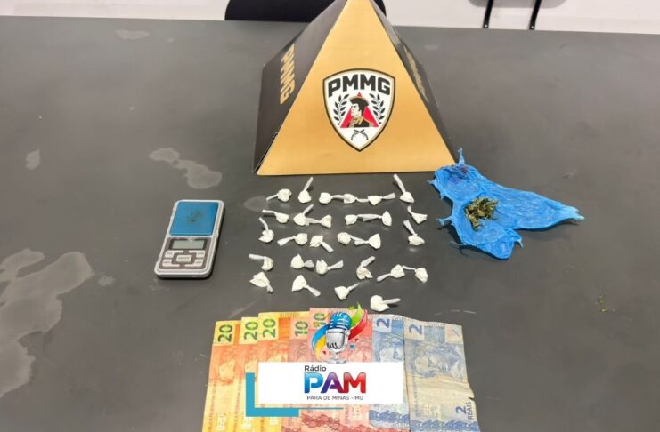 PM prende suspeitos por tráfico de drogas em Papagaios
